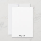 Carte vers biblique - Personnalisez vous-même l'in (Dos)