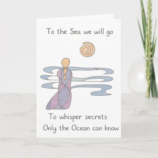 Carte Vers les secrets de la mer (Devant)