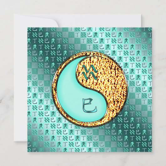 Carte Verseau & Serpent de Feu (Devant)