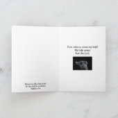 Carte Verset de la Bible d'encouragement et de réconfort (Intérieur)