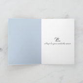 Carte Verset De Voile Inspirant Pour La Sympathie (Intérieur)