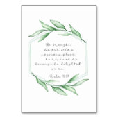 Carte Verset Psalm Bible (Dos)