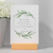 Carte Verset Psalm Bible