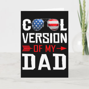 Carte Version Plus Cool De Mon Papa Cadeaux De La Fête D