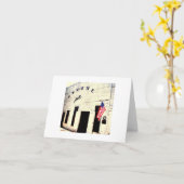 Carte vert (Fleur jaune)