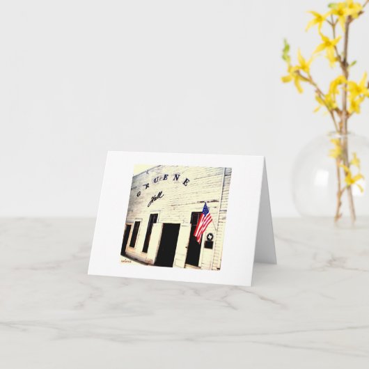 Carte vert (Fleur jaune)