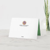 Carte Vert 60 Décennie Anniversaire (Dos)