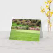 Carte Vert agréable (Fleur jaune)