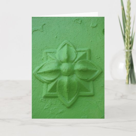 Carte Vert citron (Devant)