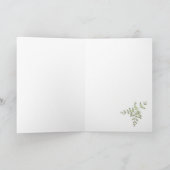 Carte vert de printemps (Intérieur)