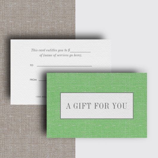 Carte Vert | Linge sobre élégant look chic