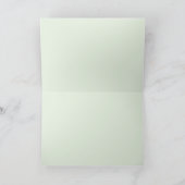 Carte Vert pastel (Intérieur)