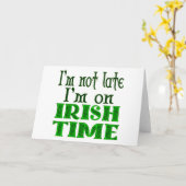 Carte verte (Fleur jaune)