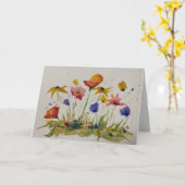 Carte verte (Fleur jaune)