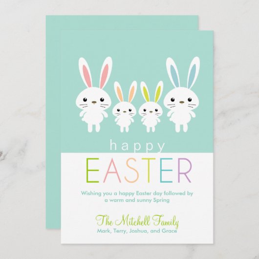 Carte verte (Devant / Derrière)