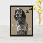 Carte verte anglaise (Fleur jaune)