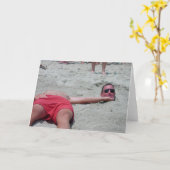 Carte verte de Beach Head Funny (Fleur jaune)