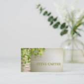 Carte verte de Birsh de nature d'arbre forestier (Debout devant)