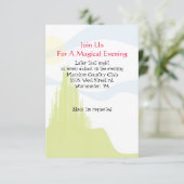 Carte VERTE de partie de magicien d'Oz de bat (Debout devant)