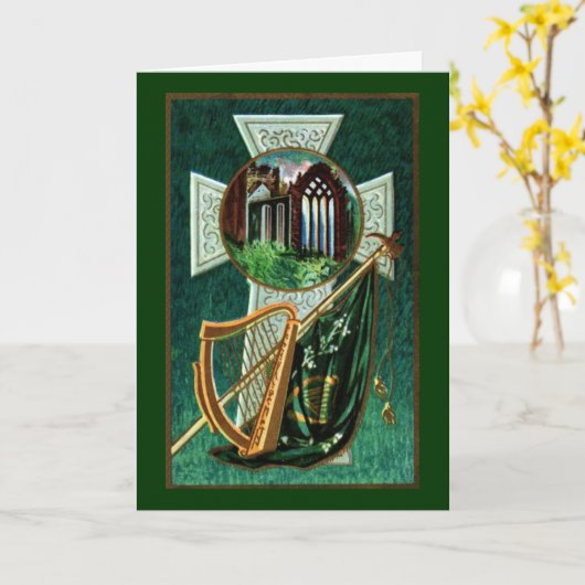 Carte verte irlandaise (Fleur jaune)