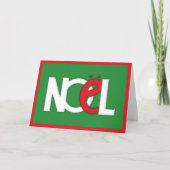 Carte verte NOEL (Devant)