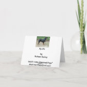 Carte verte rouge (Dos)