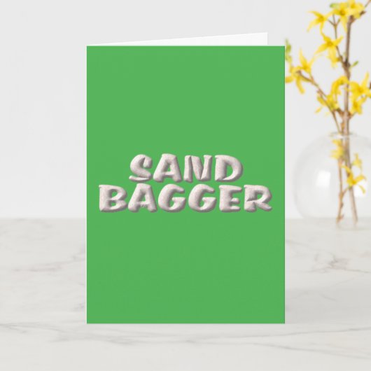 Carte verte Sandbagger (Fleur jaune)