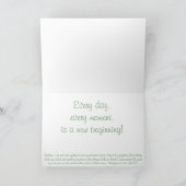 Carte verte/scripture (Intérieur)