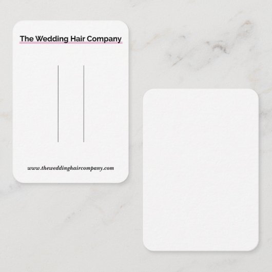 Carte Verticale de l'écran du clip de poche du log (Devant / Derrière)