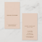 Carte verticale de rendez-vous de pêche minimale (Devant / Derrière)