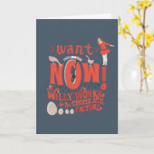 Carte Veruca Salt - Je Le Veux Maintenant! (Fleur jaune)