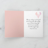 Carte Vêtements Anniversaires Avec Coeurs Roses (Intérieur)