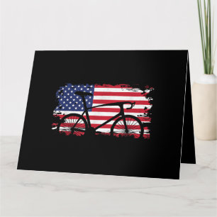 Carte Vêtements cyclables américains Flag Road - Vélo