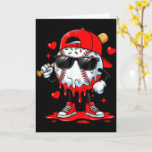 Carte Vêtements de glace Baseball Drip pour garçon de la (Fleur jaune)