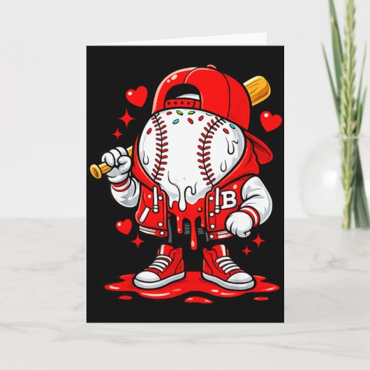 Carte Vêtements de glace goutte de baseball garçon Valen (Devant)