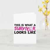 Carte Vêtements de sensibilisation des survivants du can (Fleur jaune)