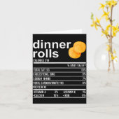 Carte Vêtements drôles de faits nutritionnels de petits  (Fleur jaune)