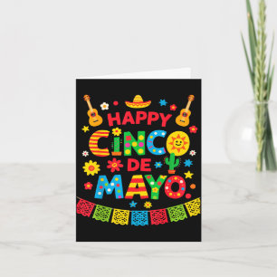 Carte Vêtements joyeux cinq de mayo hommes femmes enfant