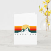 Carte Vêtements randonnées - Camping extérieur Backpacki (Fleur jaune)