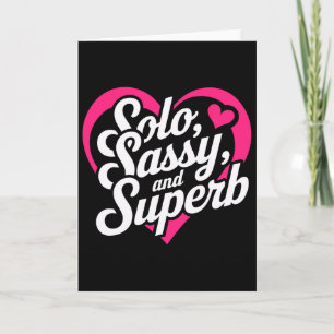 Carte Vêtements solo sy et superbe Saint-Valentin