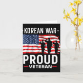 Carte Vétéran de la guerre de Corée (Fleur jaune)