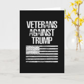 Carte Vétérans contre Trump (Fleur jaune)