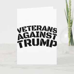 Carte Vétérans contre Trump Anti-trump Vétérans contre