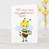 Carte Veux-tu être mon confinement d'amour ? (Fleur jaune)