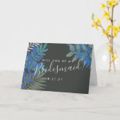 Carte Vibe Botanique Serez-Vous Ma Proposition D'Épouse (Fleur jaune)