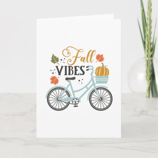Carte Vibes Automatiques À Vélo (Devant)
