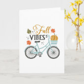 Carte Vibes Automatiques À Vélo (Fleur jaune)