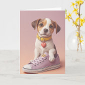Carte Vibes d'anniversaire positives (Fleur jaune)