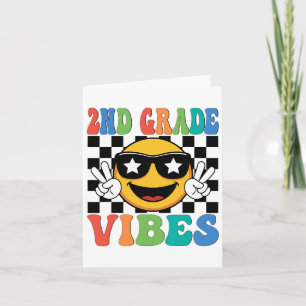 Carte Vibes de 2e année Professeur de deuxième année Gar