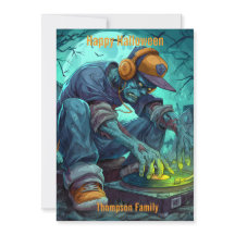 Vibes de fête Zombie DJ Rave Halloween